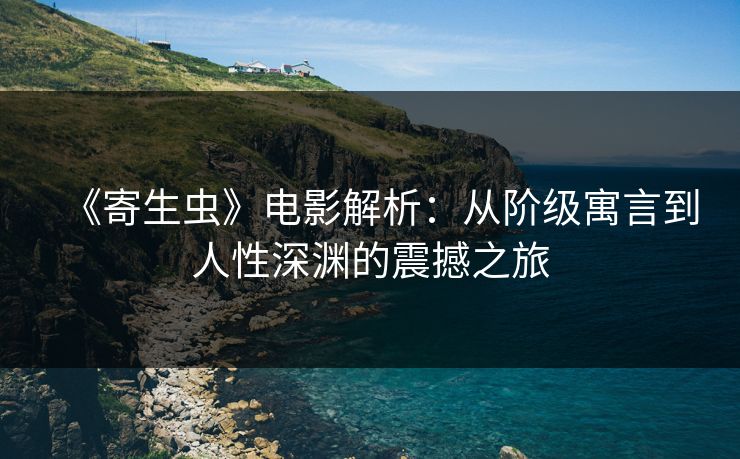 《寄生虫》电影解析：从阶级寓言到人性深渊的震撼之旅